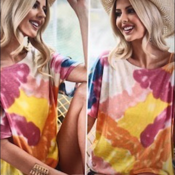 BIBI TIE DYE TOP - Picture 8 of 8